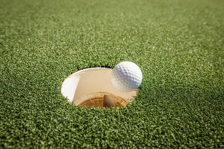 Hole in one in the sport of Golf.