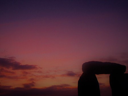 Stonehenge at Sunriseの写真素材