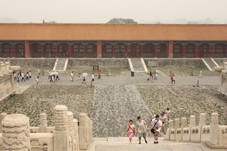 Forbidden City (Gugong) in Beijing, China - July 17, 2010のeditorial素材