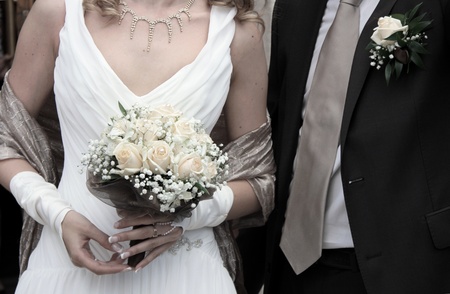 Bride and Groomの写真素材