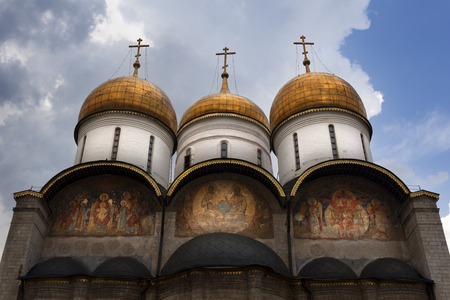 Assumption Cathedral, Moscow, Russiaの写真素材