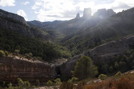 Los Ports mountains natural parkの写真素材