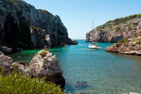 Mediterranean in Menorca Islandの写真素材