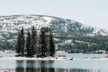 Lake in Californiaの写真素材