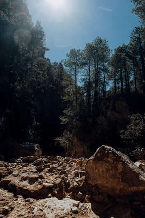 The Gubies in Parrisal Canyon. The Ports Mountains. Teruel province
