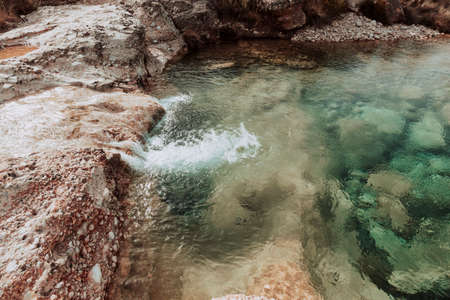UlldemÃ³ river gorge in Spain. Teruel provinceの写真素材