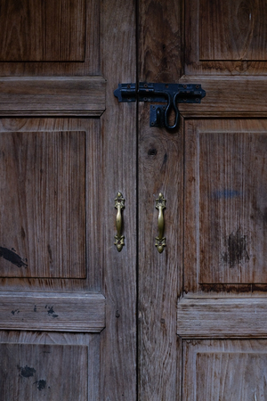 Pattern old doorの写真素材