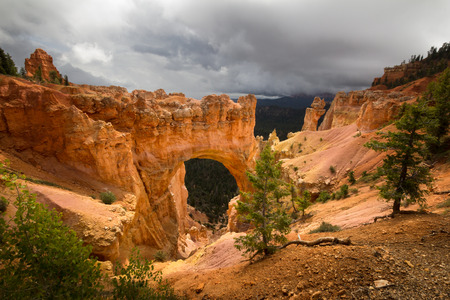 Bryce Canyon Natural Bridgeの写真素材