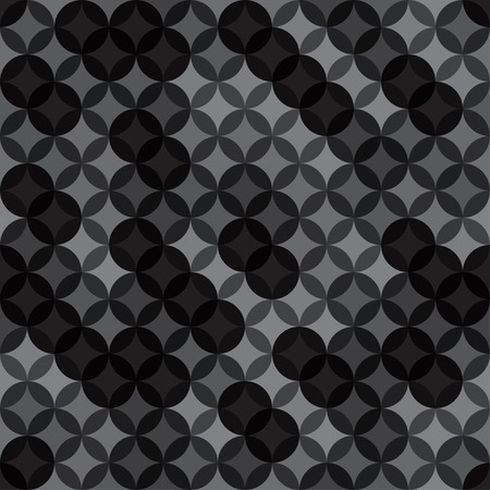 the seamless pattern with simple elements. Vector.