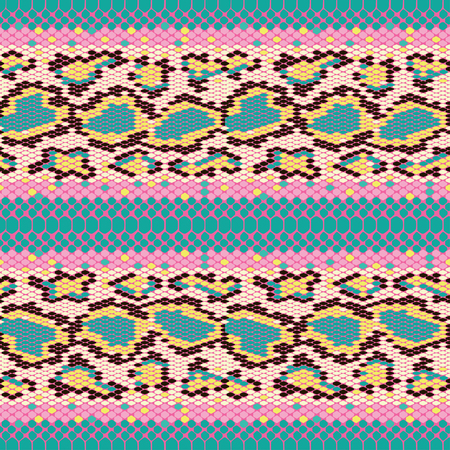 structure Snake skin seamless vector pattern for girls, boys, clothes. . Reptile seamless texture....