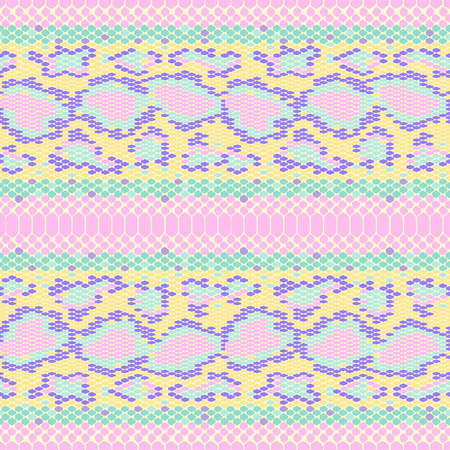 structure Snake skin seamless vector pattern for girls, boys, clothes. . Reptile seamless texture....