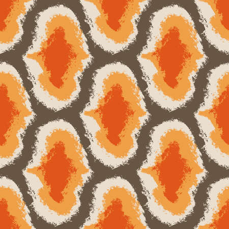 Vector Retro seamless pattern nostalgic ornament