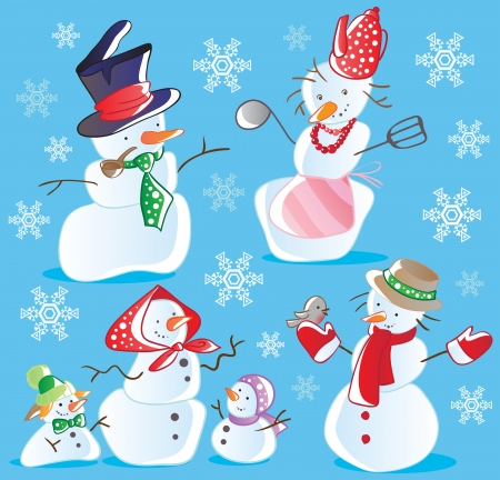 	Snowmenのイラスト素材