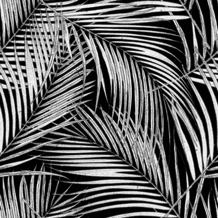 Palm Repeat Patternの写真素材