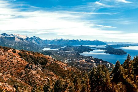 Lake in Barilocheの写真素材