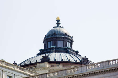 Library of Congress Dome on a clear dayのeditorial素材