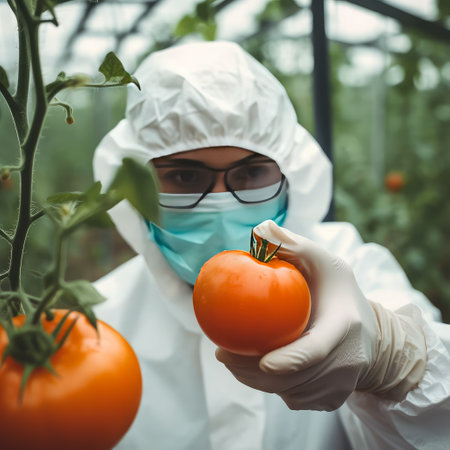 Advancements in agricultural technology are transforming the way we produce food, and tomato farming is no exception. Researchers around the world are using state-of-the-art techniques to enhance the yield, quality, and sustainability of tomato crops.AI generatedの素材