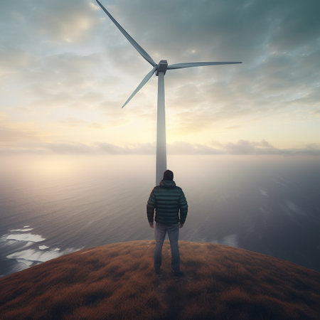 At the heart of this technology are the engineers who design, build, and maintain the wind turbines. These experts are responsible for ensuring that the turbines are efficient, reliable, and safe, and that they can withstand the harsh weather conditions they are exposed to.generative aiの素材