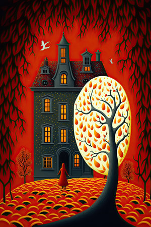 In this collection of Halloween night coloring graphics, the canvas comes alive with the magic of the season. Ghosts glide through the moonlit sky, pumpkins cast their eerie glow, and witches stir their cauldrons in enchanting detail.の素材