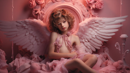 Valentine photos design for greeting cards Background Screen or other High quality printing work.の素材