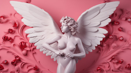 Valentine photos design for greeting cards Background Screen or other High quality printing work.の素材