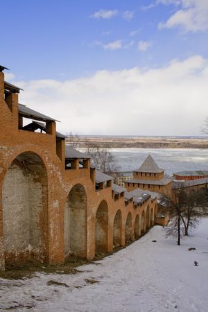 Kremlin's wallの写真素材