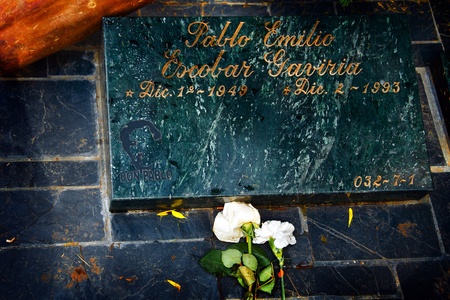 Pablo Escobar's Grave