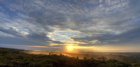Dawn in La Macarena, Colombiaの写真素材