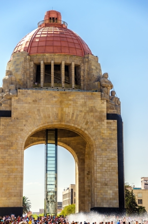 Monument to the Revolution in Mexico Cityのeditorial素材