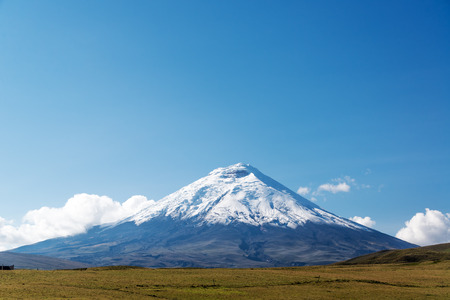 Cotopaxi volcano view just south of Quito, Ecuador
