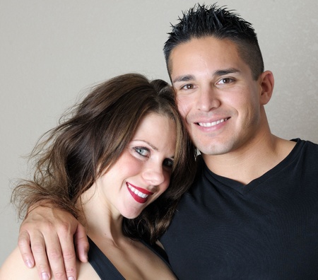 Young Couple Smilingの写真素材
