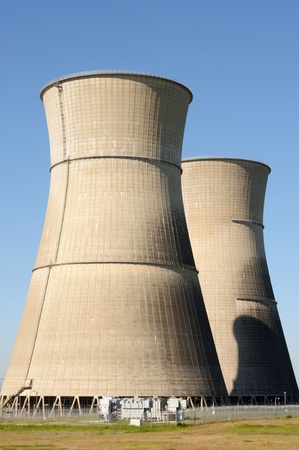 Image of abandoned nuclear power plant near Sacramento Californiaの写真素材