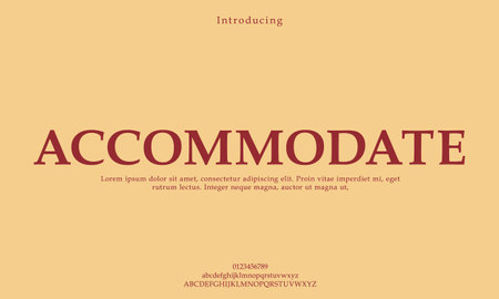 Luxury Elegant alphabet letters font. classic modern serif lettering minimal fashion Premium Vectorのイラスト素材