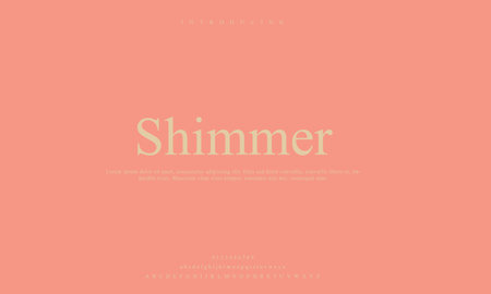 Luxury Elegant alphabet letters font. classic modern serif lettering minimal fashion Premium Vectorのイラスト素材