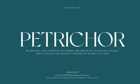 Elegant alphabet letter font. typography luxury classic serif fonts decorative vintage retro Premium Vectorのイラスト素材