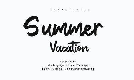 Elegant alphabet letter font typography komoda classic serif fonts Premium Vectorのイラスト素材