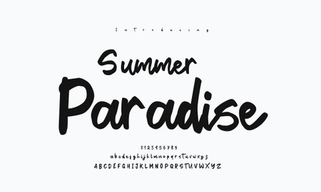 Elegant alphabet letter font typography komoda classic serif fonts Premium Vectorのイラスト素材