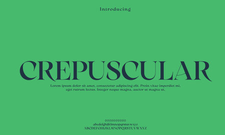 Elegant alphabet letter font. typography luxury classic serif fonts decorative vintage retro Premium Vectorのイラスト素材