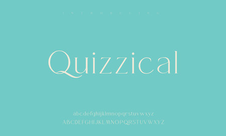 Elegant alphabet letter font. typography luxury classic serif fonts decorative vintage retro Premium Vectorのイラスト素材