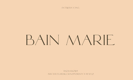 Modern abstract digital alphabet font. Minimal technology typography, Creative urban sport fashion futuristic font and with numbers. vector illustrationのイラスト素材