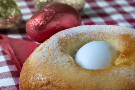 A typical food of the Spanish pastry is the Mona de Pascua. It is an Easter cake whose tasting...