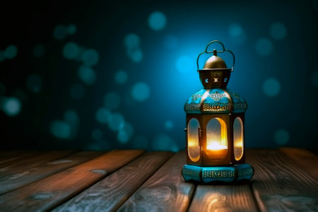 The Muslim feast of the holy month of Ramadan Kareem. generated by AIの素材