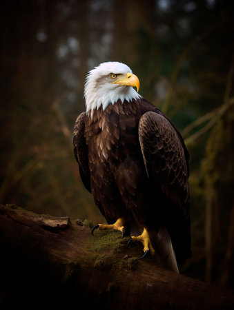 close up of american eagleの素材