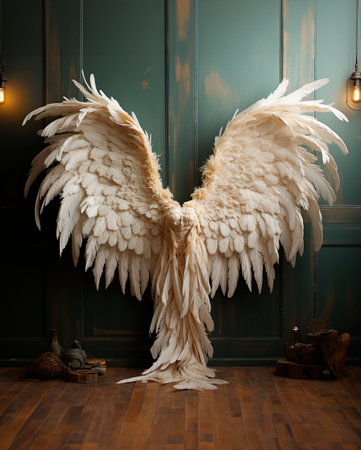 large size fantasy angel wingsの素材