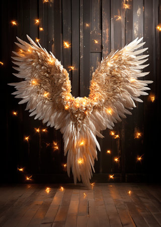 large size fantasy angel wingsの素材