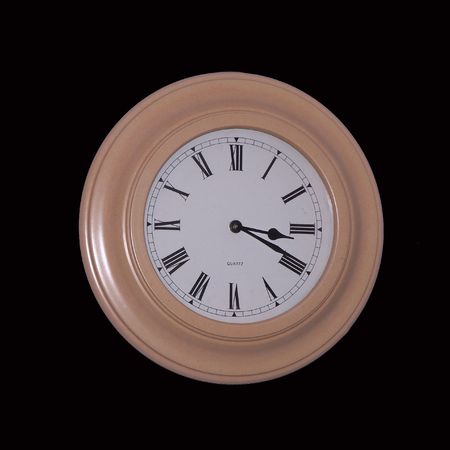 Round clockの写真素材
