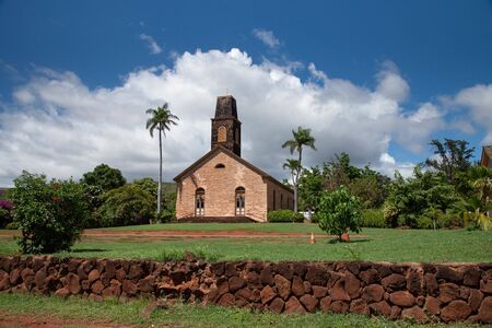 kauai churchの写真素材