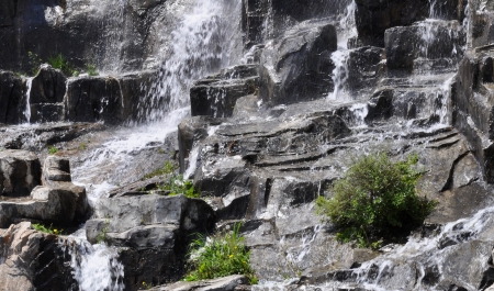 Waterfallの写真素材