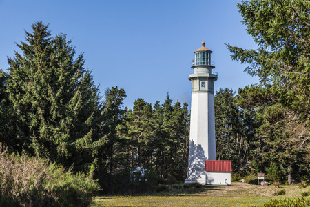 Grays Harbor Lighthouse in Washington Stateの写真素材