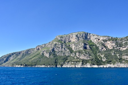 The beautiful landscape of the Amalfi coastの写真素材